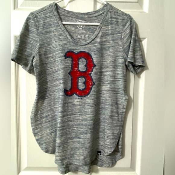 ‘47 Brand Boston Red Sox Heather Gray Top Size Small - Picture 1 of 4
